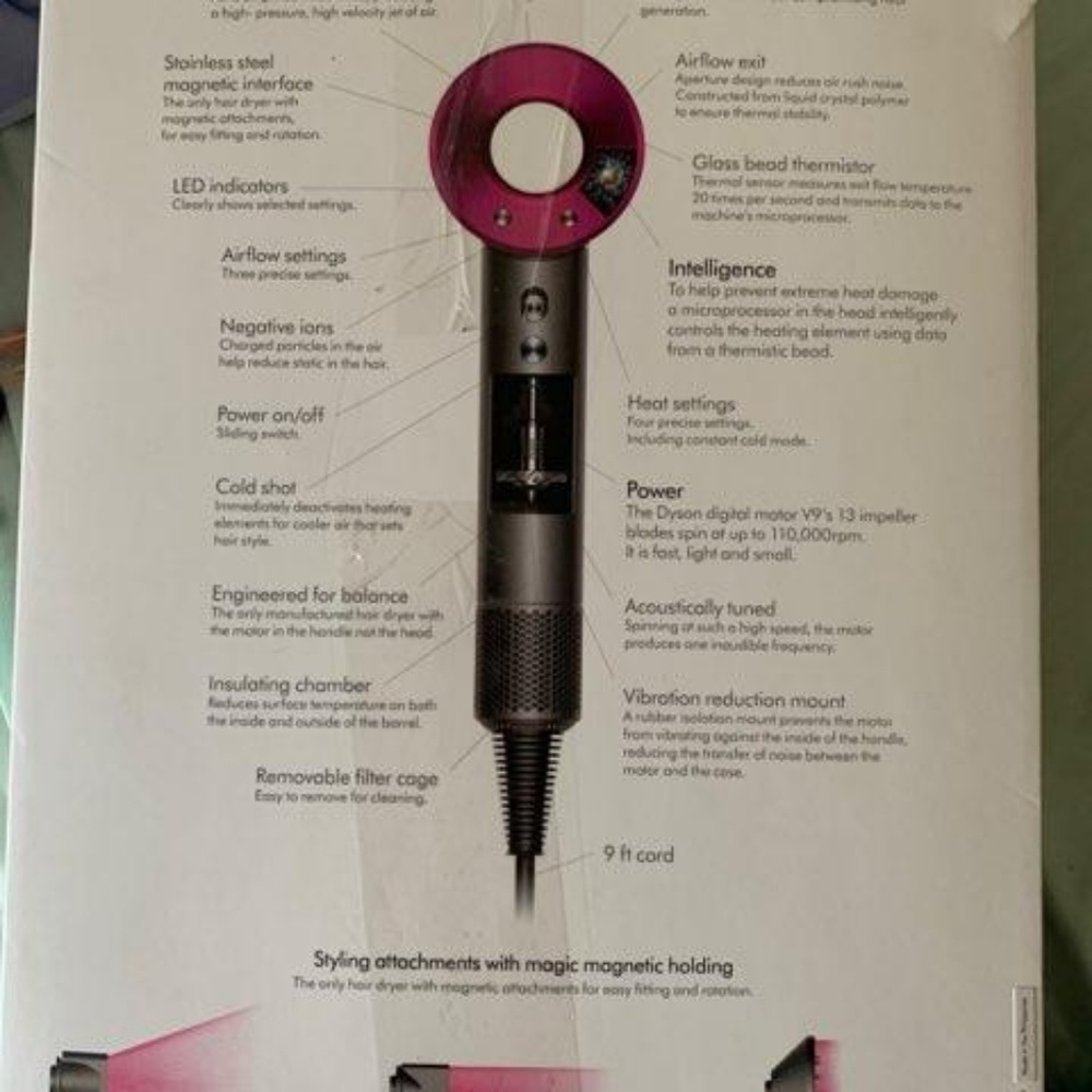 Dyson blow dryer